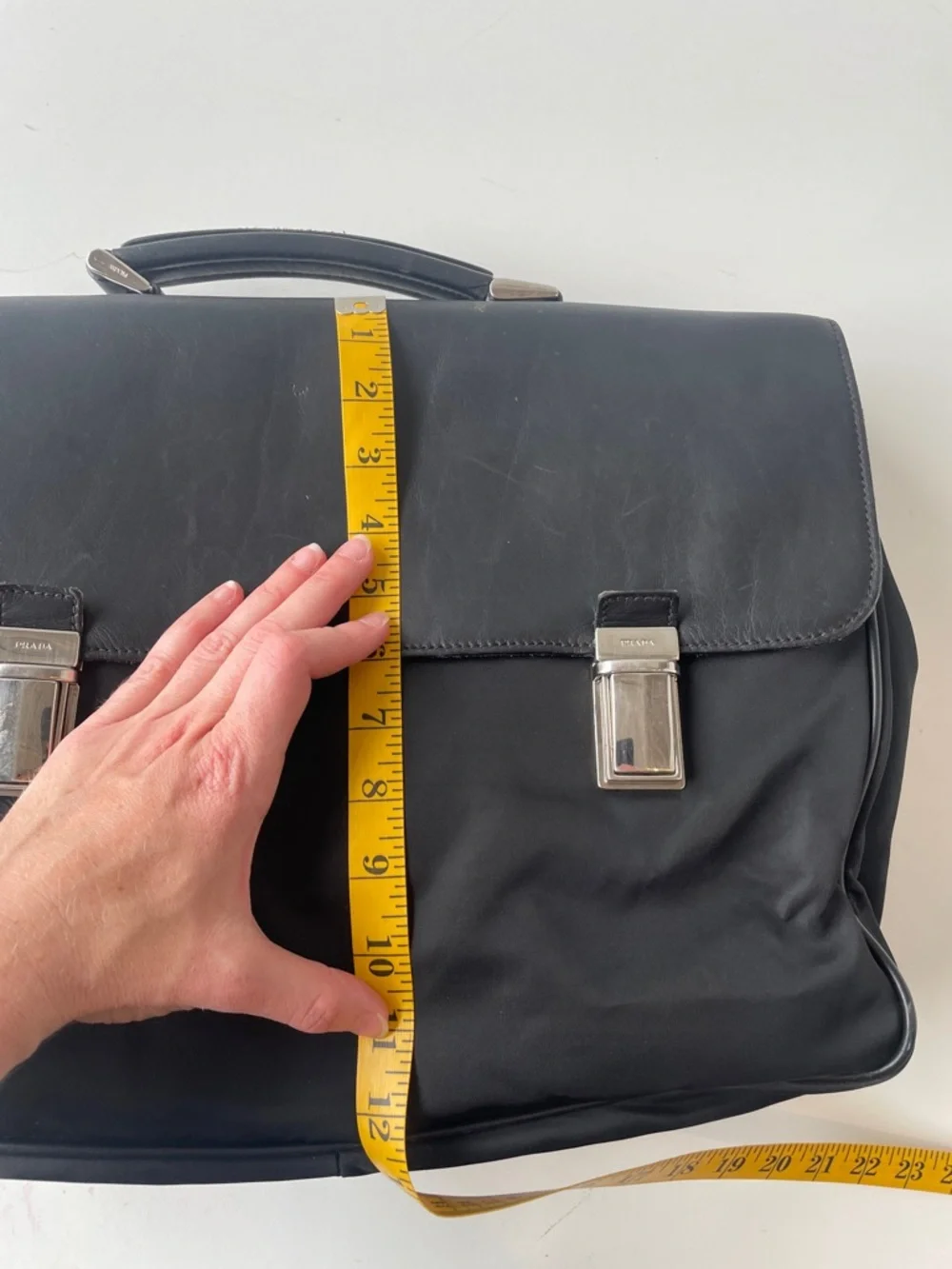 PRADA Tessuto Nylon Briefcase Bag!!!